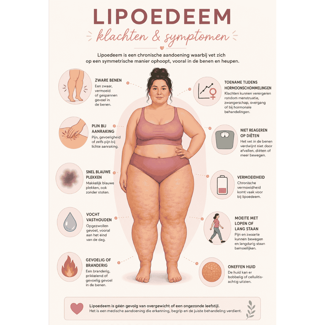 Lipoedeem symptomen