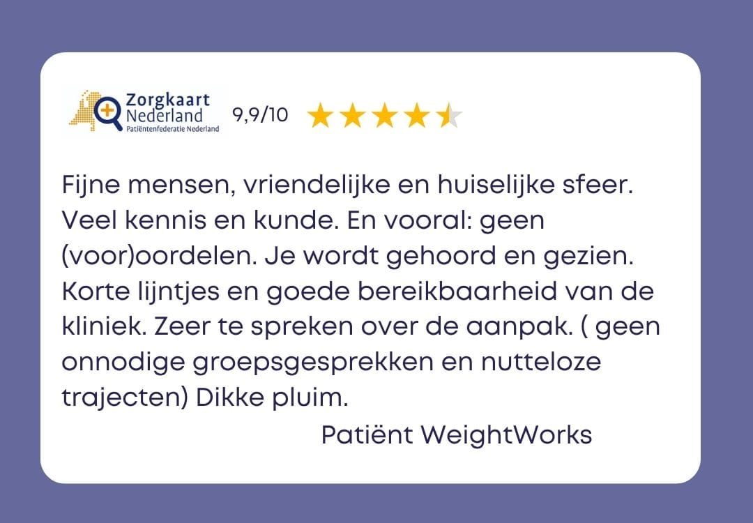Obesitas kliniek rotterdam review weightworks